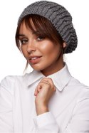 Beret Model BK060 Grafit - BE Knit Beret Model BK060 Grafit - BE Knit