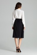 Spódnica Model L060 Black - Lenitif Spódnica Model L060 Black - Lenitif