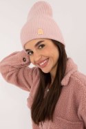 Czapka Model JK-CZ-50.25 Light Pink - Rue Paris Czapka Model JK-CZ-50.25 Light Pink - Rue Paris