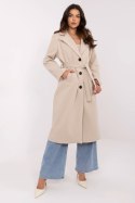 Płaszcz Damski Model MO-PL-1804.00 Beige - Italy Moda Płaszcz Damski Model MO-PL-1804.00 Beige - Italy Moda