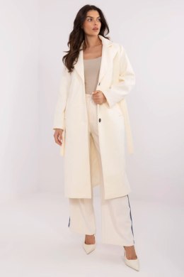 Płaszcz Damski Model MO-PL-1804.00 Ecru - Italy Moda