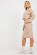 Spódnica Komplet Model EM-KMPL-644.18P Beige - Ex Moda Spódnica Komplet Model EM-KMPL-644.18P Beige - Ex Moda