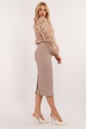 Spódnica Model RV-SD-A-211.91 Dark Beige - Relevance Spódnica Model RV-SD-A-211.91 Dark Beige - Relevance