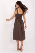 Sukienka Model MI-SK-A1830.69 Dark Brown - Italy Moda