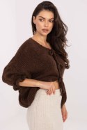 Sweter Damski Model MI-SW-2911.91 Brown - Italy Moda Sweter Damski Model MI-SW-2911.91 Brown - Italy Moda