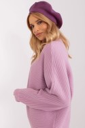 Beret Model AT-CZ-231305.82P Violet - AT Beret Model AT-CZ-231305.82P Violet - AT