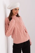 Beret Model AT-CZ-231305.91P Ecru - AT Beret Model AT-CZ-231305.91P Ecru - AT