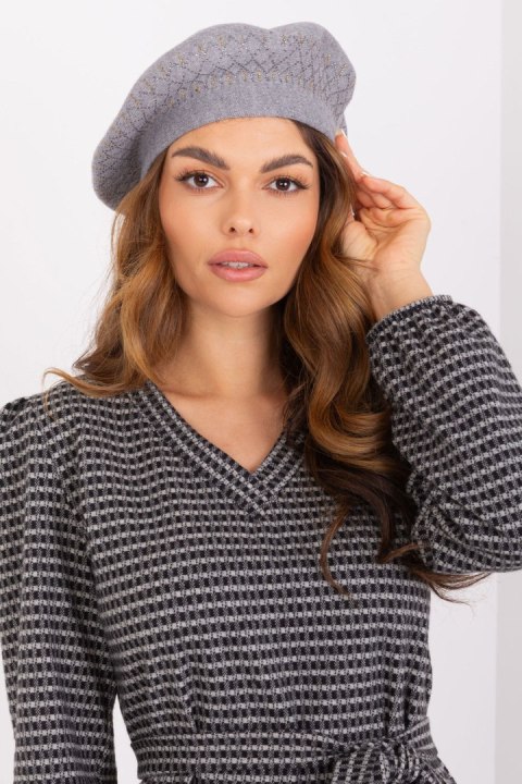 Beret Model AT-CZ-231605.24P Grey - AT Beret Model AT-CZ-231605.24P Grey - AT