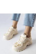 Beżowe masywne sneakersy Brunswick - Solea Beżowe masywne sneakersy Brunswick - Solea