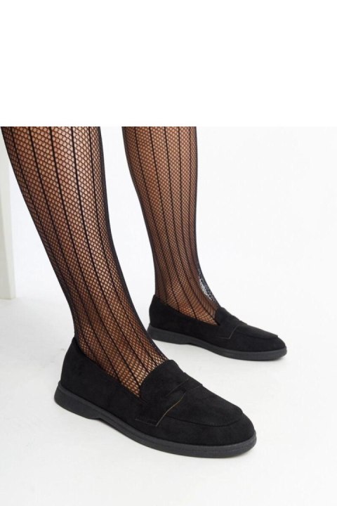 Czarne zamszowe mokasyny Nibras - Solea Czarne zamszowe mokasyny Nibras - Solea