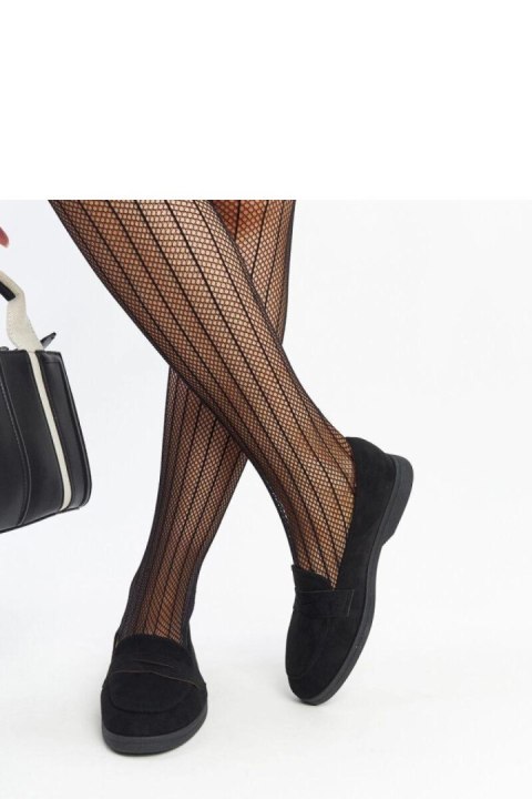 Czarne zamszowe mokasyny Nibras - Solea Czarne zamszowe mokasyny Nibras - Solea