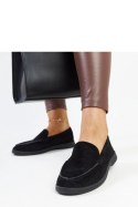 Czarne zamszowe półbuty Rumay - Solea Czarne zamszowe półbuty Rumay - Solea