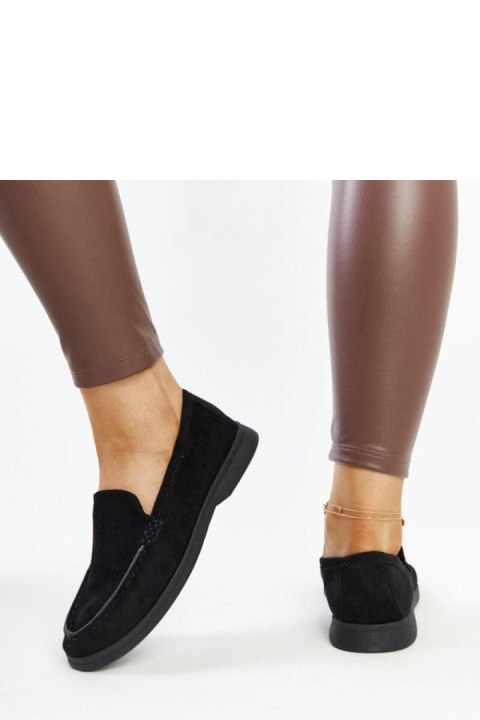 Czarne zamszowe półbuty Rumay - Solea Czarne zamszowe półbuty Rumay - Solea