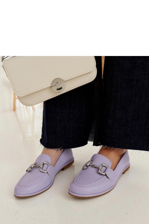 Fioletowe mokasyny z cyrkoniami Marija - Solea Fioletowe mokasyny z cyrkoniami Marija - Solea