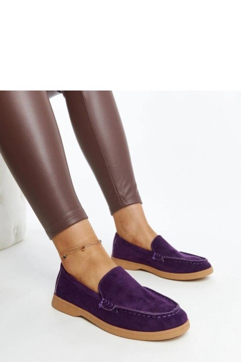 Fioletowe zamszowe półbuty Rumay - Solea Fioletowe zamszowe półbuty Rumay - Solea