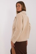 Kurtka Damska Model MBM-KR-250.77 Beige - MBM Kurtka Damska Model MBM-KR-250.77 Beige - MBM