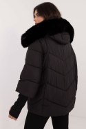 Kurtka Damska Model MBM-KR-2505.14 Black - MBM Kurtka Damska Model MBM-KR-2505.14 Black - MBM