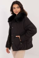 Kurtka Damska Model MBM-KR-2627.43P Black - MBM Kurtka Damska Model MBM-KR-2627.43P Black - MBM