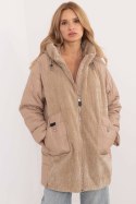 Kurtka Damska Model MBM-KR-F-23301.84 Camel - MBM Kurtka Damska Model MBM-KR-F-23301.84 Camel - MBM