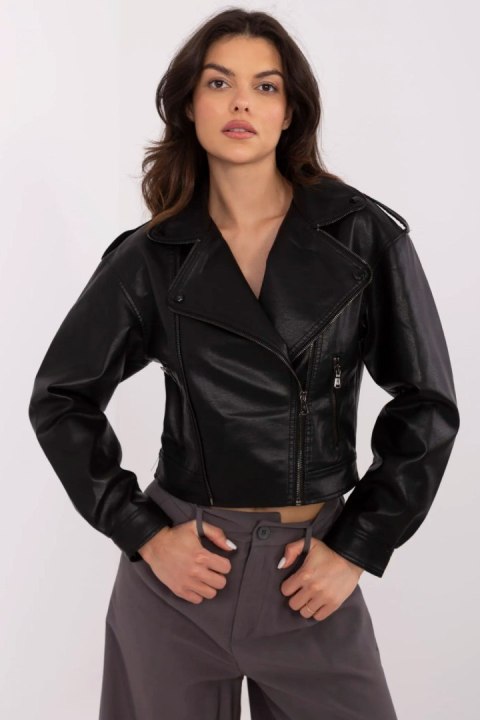 Kurtka Damska Model MBM-KR-R-2709.96 Black - MBM Kurtka Damska Model MBM-KR-R-2709.96 Black - MBM