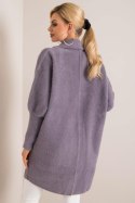 Płaszcz Damski Model MBM-PL-1517.00P Dark Grey - MBM Płaszcz Damski Model MBM-PL-1517.00P Dark Grey - MBM