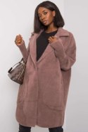 Płaszcz Damski Model MBM-PL-1517.00P Dark Pink - MBM Płaszcz Damski Model MBM-PL-1517.00P Dark Pink - MBM