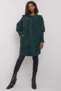 Płaszcz Damski Model MBM-PL-1518.95P Dark Green - MBM Płaszcz Damski Model MBM-PL-1518.95P Dark Green - MBM