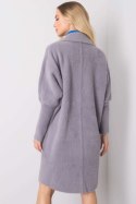 Płaszcz Damski Model MBM-PL-1521.97P Grey - MBM Płaszcz Damski Model MBM-PL-1521.97P Grey - MBM