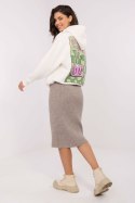 Spódnica Model D93020M50243A2 Dark Beige - Sublevel Spódnica Model D93020M50243A2 Dark Beige - Sublevel