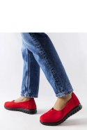 Czerwone lekkie mokasyny Kheda - Solea Czerwone lekkie mokasyny Kheda - Solea