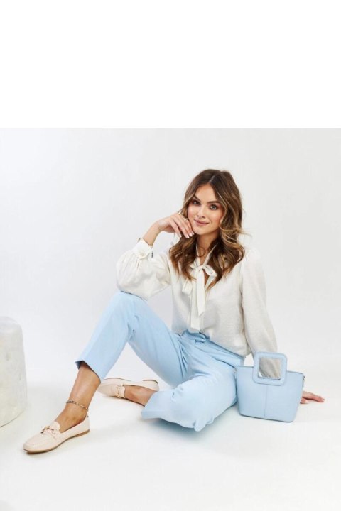 Jasnobeżowe ozdobne mokasyny Docherty - Solea Jasnobeżowe ozdobne mokasyny Docherty - Solea