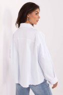 Koszula Damska Model IT-KS-FL5779.87 White - Rue Paris Koszula Damska Model IT-KS-FL5779.87 White - Rue Paris