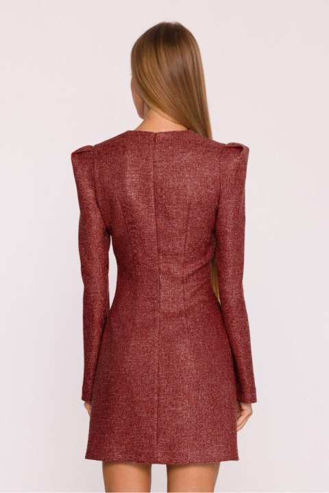Sukienka Model MOE869 Bordo - Moe