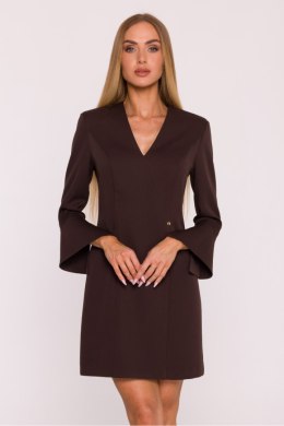 Sukienka Model MOE876 Brown - Moe