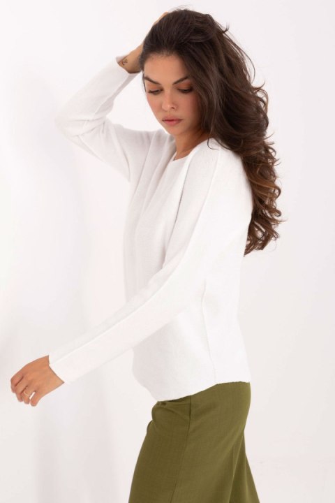 Sweter Damski Model IT-SW-2219.63 White - Italy Moda Sweter Damski Model IT-SW-2219.63 White - Italy Moda