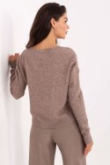 Sweter Damski Model IT-SW-98300.69 Dark Beige - Italy Moda