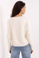 Sweter Damski Model IT-SW-98300.69 Ecru - Italy Moda