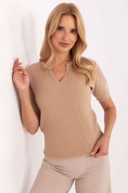 Sweter Damski Model PM-SW-PM-5053.39 Camel - Factory Price
