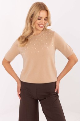 Sweter Damski Model PM-SW-PM-5059.15 Camel - Factory Price