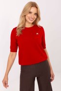 Sweter Damski Model PM-SW-Y2508.33 Red - Factory Price Sweter Damski Model PM-SW-Y2508.33 Red - Factory Price