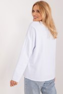 Bluzka Model DHJ-BZ-6679.22 White - Italy Moda Bluzka Model DHJ-BZ-6679.22 White - Italy Moda