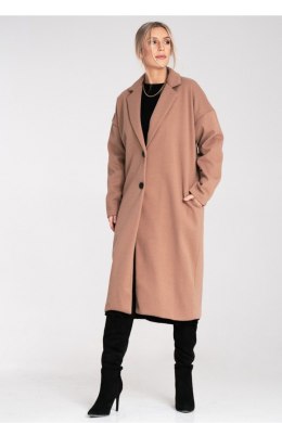 Płaszcz Damski Model M1111 Beige - Figl