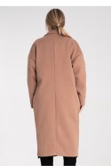 Płaszcz Damski Model M1111 Beige - Figl Płaszcz Damski Model M1111 Beige - Figl