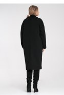Płaszcz Damski Model M1111 Black - Figl Płaszcz Damski Model M1111 Black - Figl