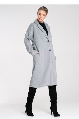 Płaszcz Damski Model M1111 Grey - Figl