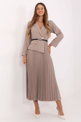 Sukienka Model IT-SK-21599.80 Dark Beige - Italy Moda