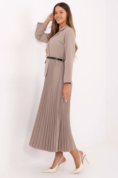 Sukienka Model IT-SK-21599.80 Dark Beige - Italy Moda