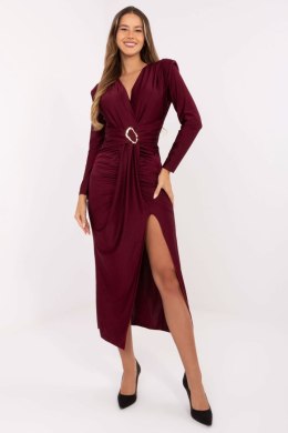 Sukienka Model IT-SK-21625.84 Bordo - Italy Moda