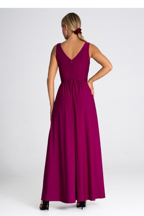 Sukienka Model M960 Fuksja - Figl Sukienka Model M960 Fuksja - Figl