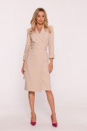 Sukienka Model S415 Beige - Stylove